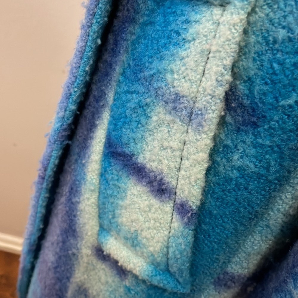 Vivienne Westwood Blue White Green Plaid Wool Coat - Picture 12 of 16